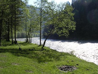 De rivier Bistriti
